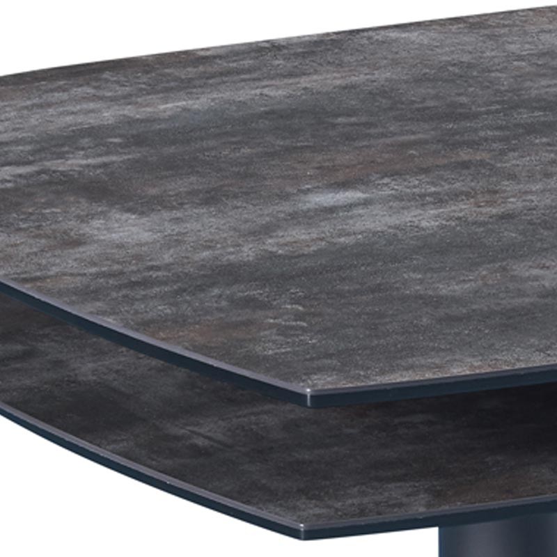 Tables basses TONGA Céramique Shadow plateau pivotant