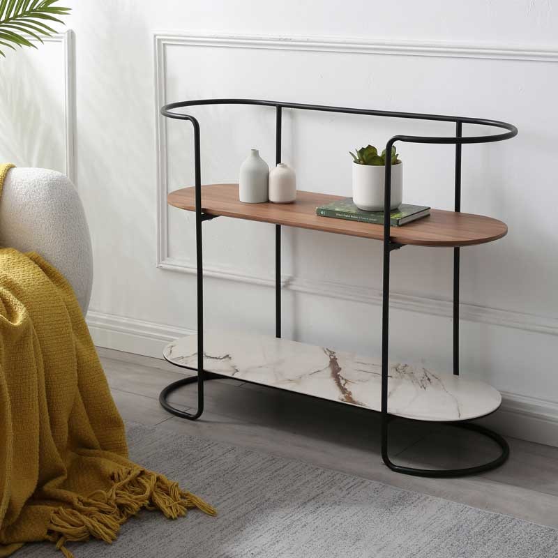 Console CHLOE Golden stone