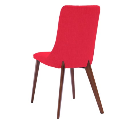 chaise LINDA Rouge dos