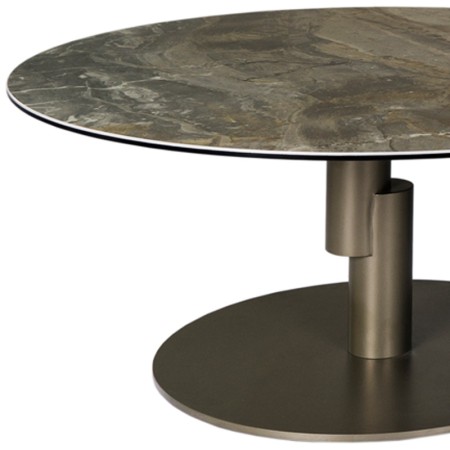 Table basse RONDO Shadow pied