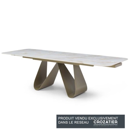 Table repas ALESSIA champagne Afuhanyu ouverte