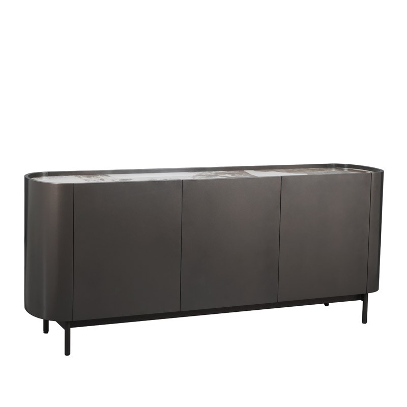 Buffet JOHANA brois bronze, ceramique pandora