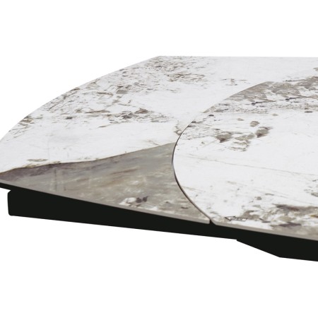 Table repas Gloria ceramique Pandora detail rallonge