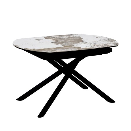 Table repas Gloria ceramique Pandora fermée