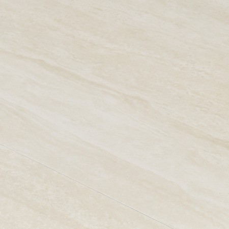 Table repas SOFIA 1500 ronde zoom détail céramique travertin