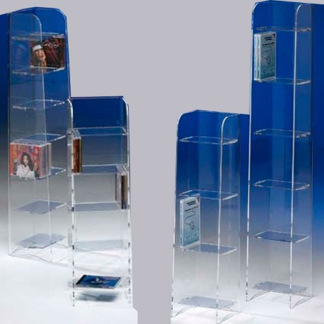 Meubles plexiglass - Colonne CLIPS grand modèle 130 CD