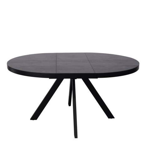 Table repas NATALIA ceramique Shadow ouverte