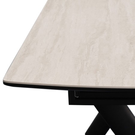 table repas nina detail plateau ceramique travertin