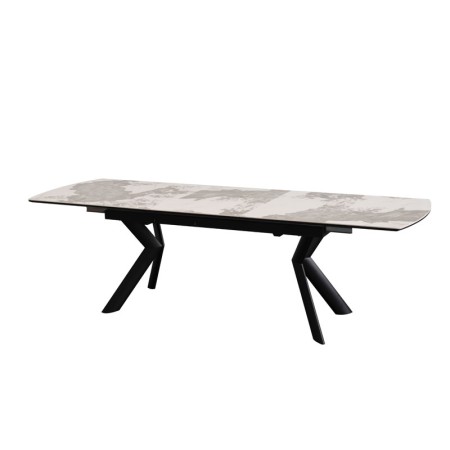 table repas extensible nina ceramique pandora ouverte 3/4