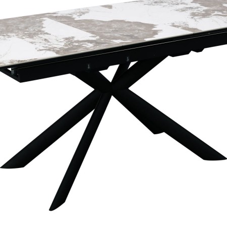 Table repas VIRGINIA céramique  Pandora detail pied