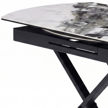 table relevable stand-up cold jade detail rallonge