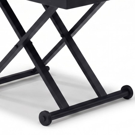 table relevable stand-up cold jade détail roulettes