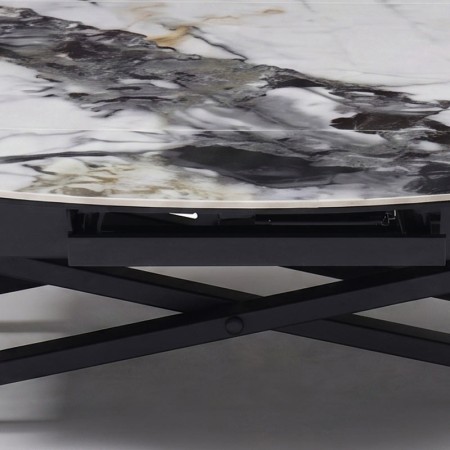 table relevable stand-up cold jade détail pmécanisme rallonge