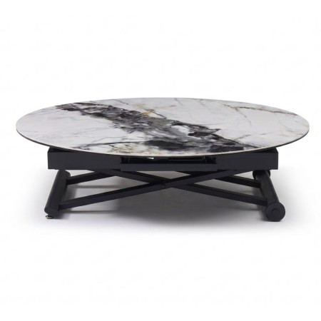 table relevable stand-up cold jade basse ouverte