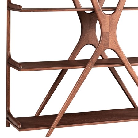Etagère MELODIE bois detail montant x