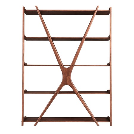 Etagère MELODIE bois vue face