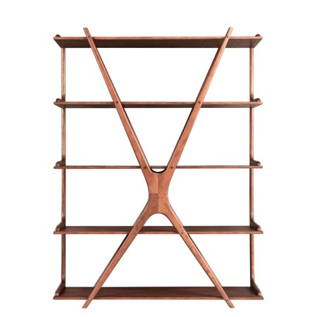 Etagère MELODIE bois vue dos