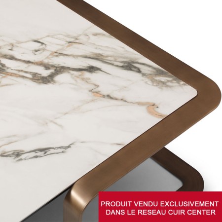 Table Basse OREGON design by Philippe BOUIX detail assemblage