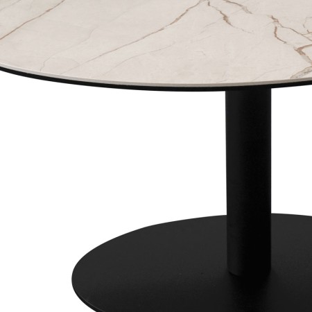 table relevable touchy ceramique golden stone pied