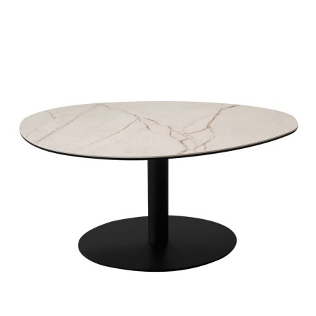 table relevable touchy ceramique golden stone basse