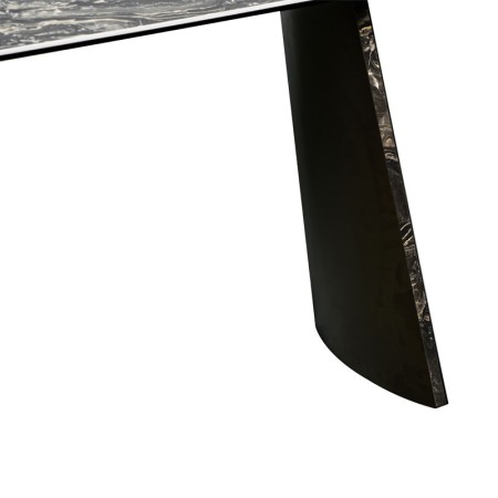 console tina ceramique vulcano detail pied