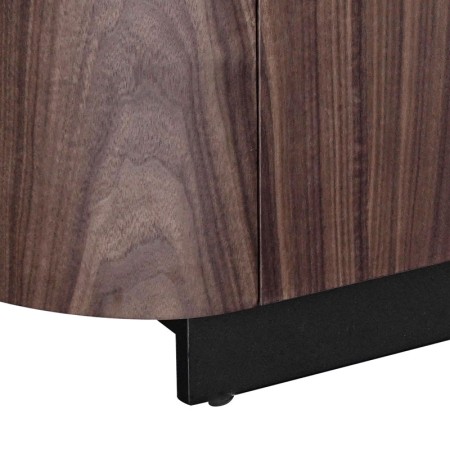 meuble TV EVA bois plateau ceramique detail pied