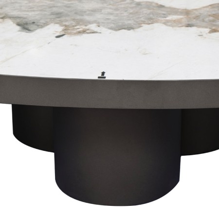Table Basse BAHIA zoom pied bronze ceramique pandora