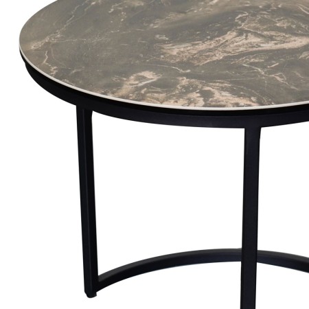 table gigogne trio vulcano GM detail ceramique