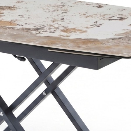table relevable pop up ceramique pandora zoom mecanisme