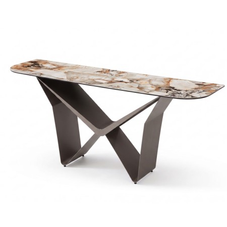 console STELLA pied metal ceramique patagonia vue 3 4