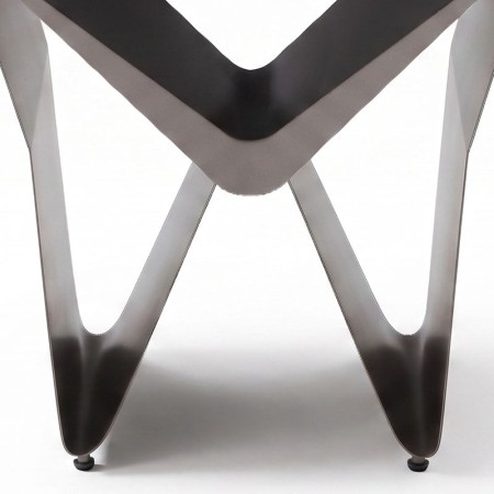 coin canape STELLA detail pliage pied metal ceramique patagonia