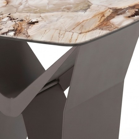 coin canape STELLA zoom pliage pied metal ceramique patagonia