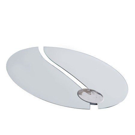 miroir EVA rond insert ceramique