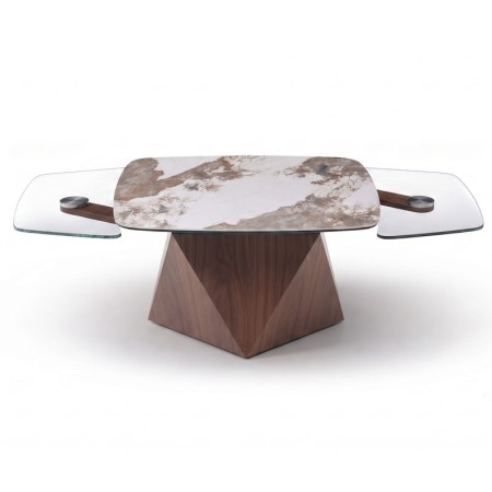 table basse DIAMANT ceramique pandora ouverte