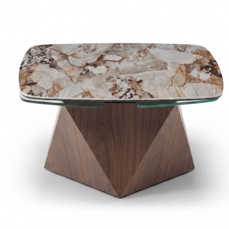 table basse DIAMANT ceramique patagonia fermee