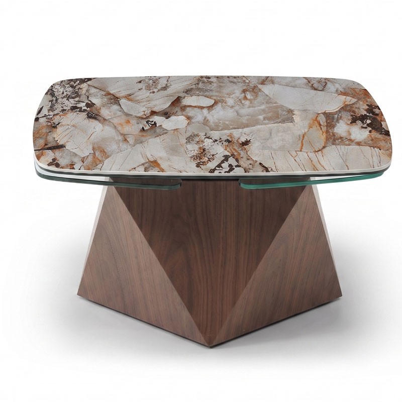 table basse DIAMANT ceramique patagonia fermee
