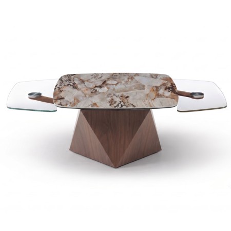 table basse DIAMANT ceramique patagonia ouverte