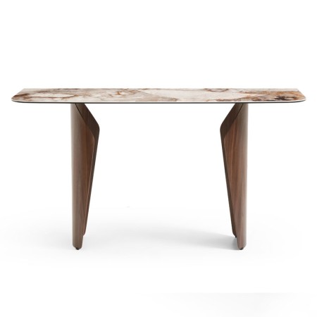 console CLEA pied metal noyer ceramique patagonia