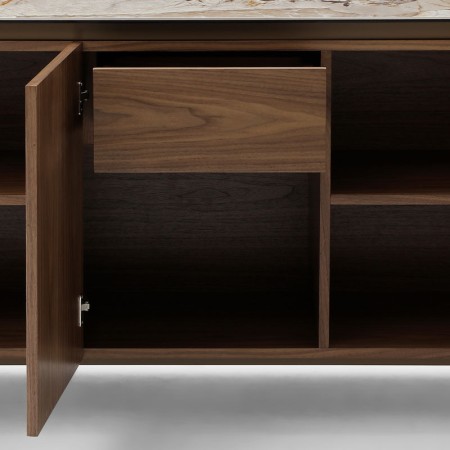 buffet CLEA bois ceramique patagonia zoom tirroir