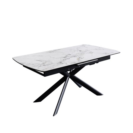 table repas virginia ceramique cold jade 3/4 fermée