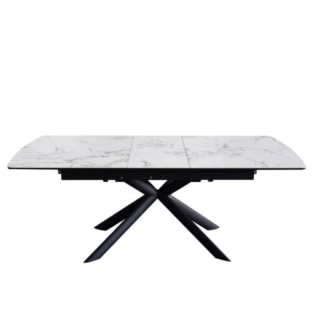 table repas virginia ceramique cold jade ouverte