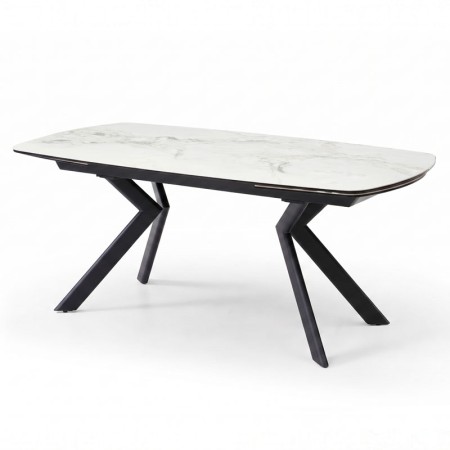 Table Repas OPHELIA Céramique Cold jade fermée