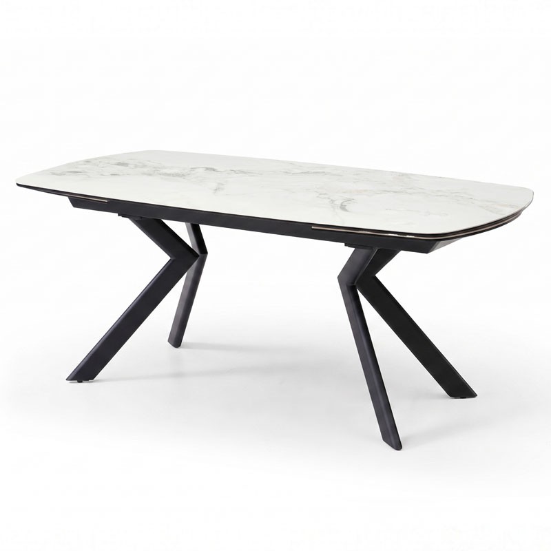 Table Repas OPHELIA Céramique Cold jade fermée