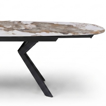 Table Repas OPHELIA Céramique Pandora detail pied
