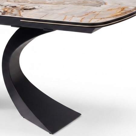 table repas OLYMPIA zoom  rallonge ceramique patagonia