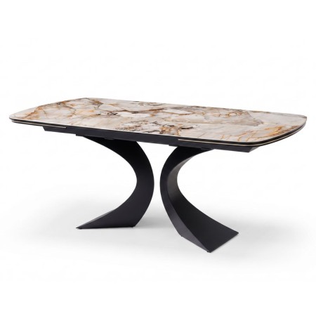 table repas OLYMPIA  ceramique patagonia fermee 3/4