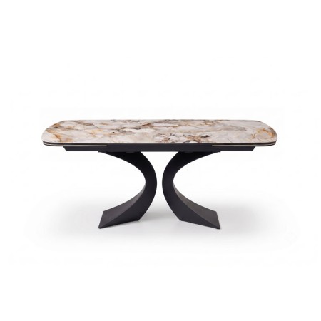 table repas OLYMPIA  ceramique patagonia fermee