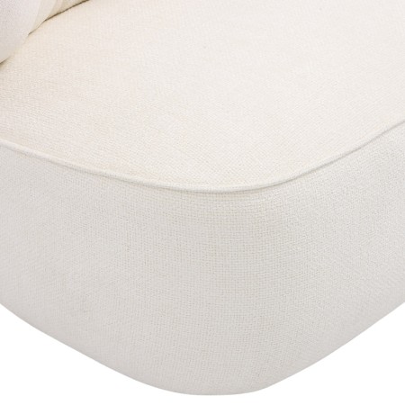 Fauteuil BOREAL Tissu Blanc zoom assise